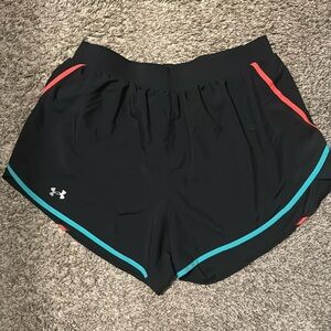 Under Armor Black Running Shorts sz 1x